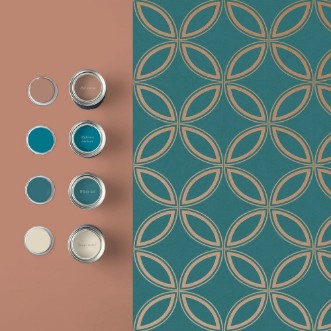 Picture of Eternity Teal/Gold - 104068