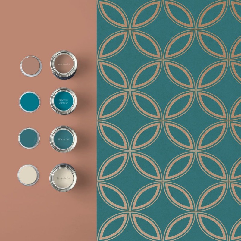 Bild på Eternity Teal/Gold - 104068