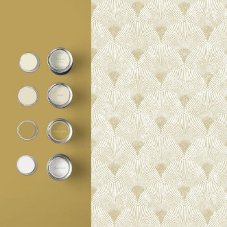 Picture of Fan Gold/Pearl - 104300