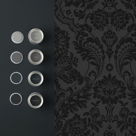 Picture of Gothic Damask Noir - 106585