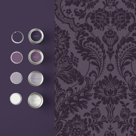 Picture of Gothic Damask Plum - 106586