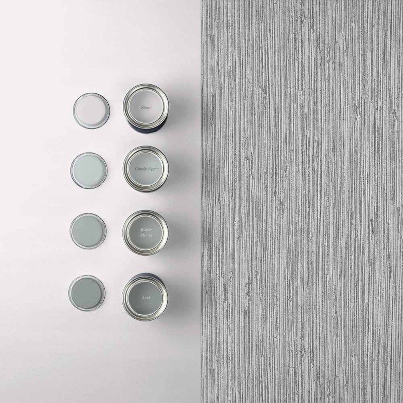 Picture of Grasscloth Texture Grey - 111727