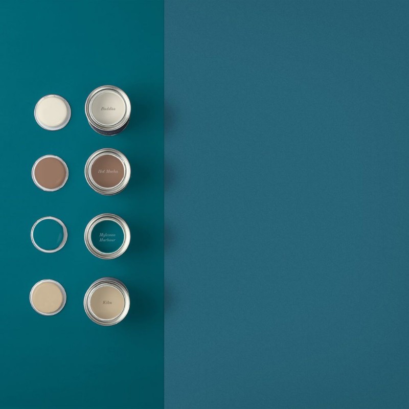 Picture of Jewel Teal Plain - 107626