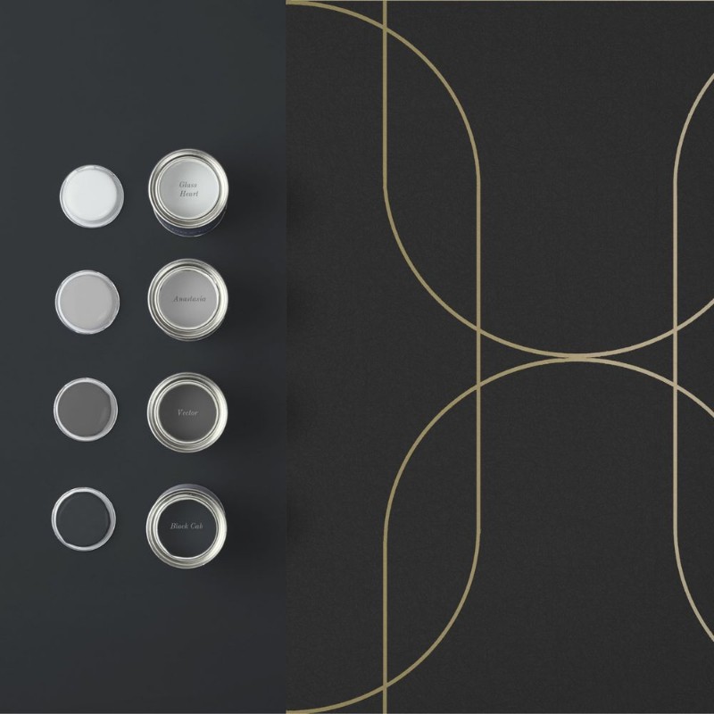 Picture of Palais Black & Gold - 112188