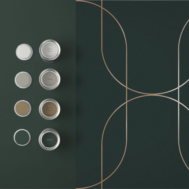 Picture of Palais Green & Copper - 112190