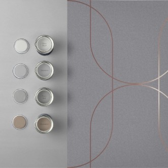 Picture of Palais Grey & Rose Gold - 112191