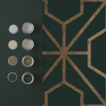 Picture of Rinku Green And Copper - 112198