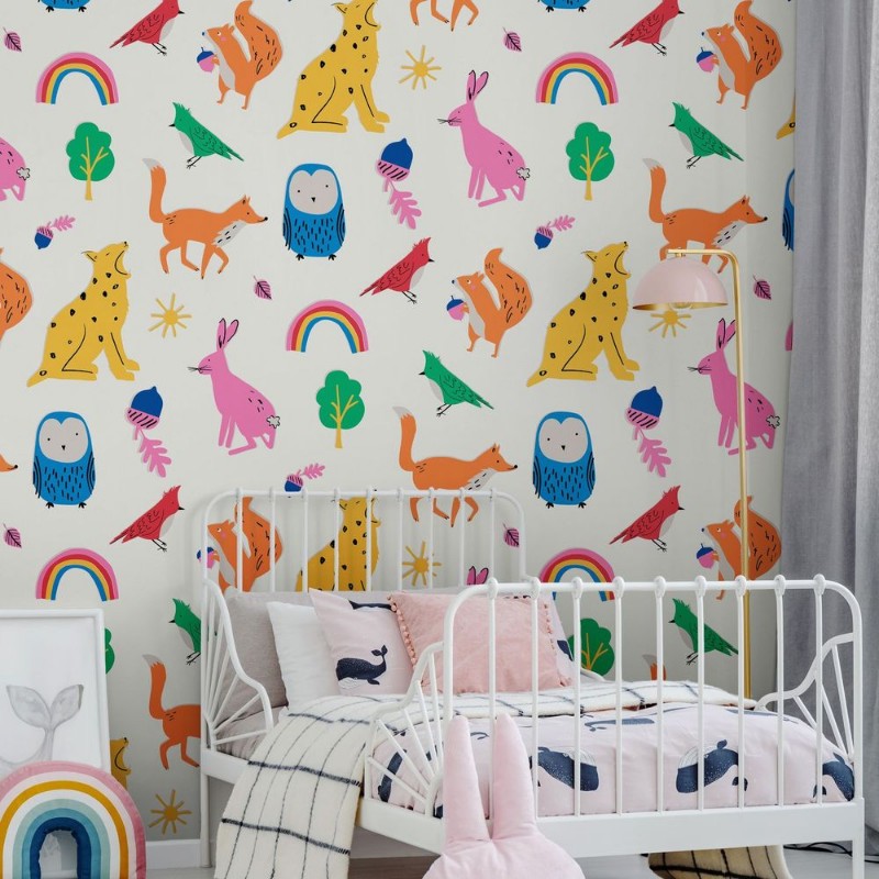 Picture of Country Critters Heroes white / Rainbow - 118587