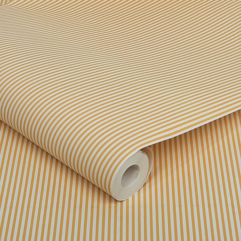 Picture of Country Critters Ticking Stripe Lemon  - 118584