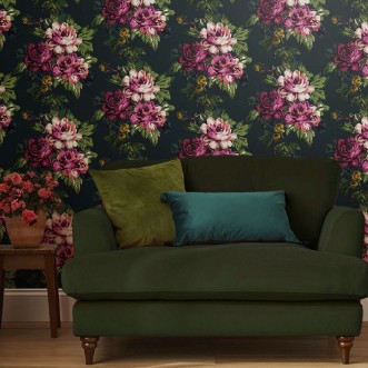 Picture of Invite Floral Peacock - 118571