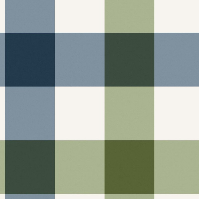 Picture of Jumbo Gingham Garden Greens - 118575