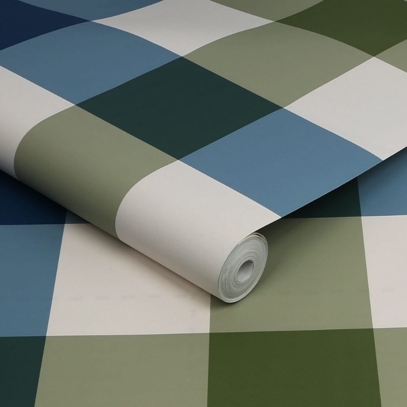 Picture of Jumbo Gingham Garden Greens - 118575