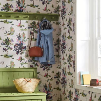 Picture of Woodland Scene Dawn Grey - 118563