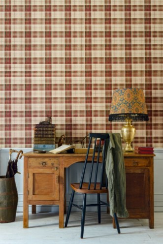 Bild på Countryside Plaid Leather - WP30012