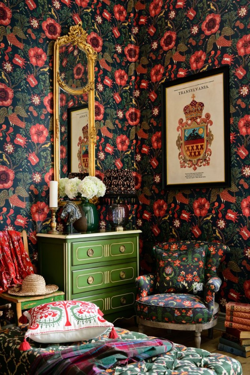 Picture of Folk Szekely Dark - WP20543