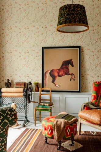 Bild på Grandma'S Tapestry Bluewash - WP30018