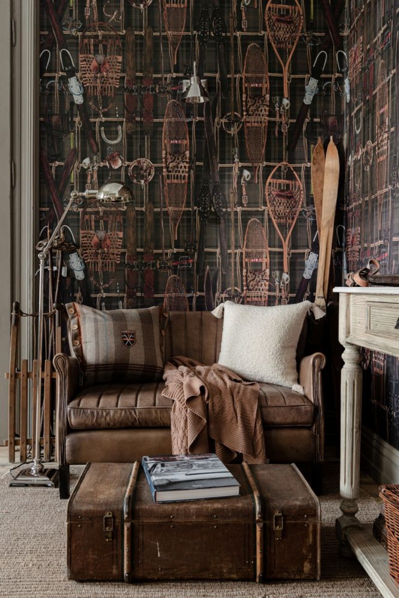 Picture of Vintage Skiing  - WP20696