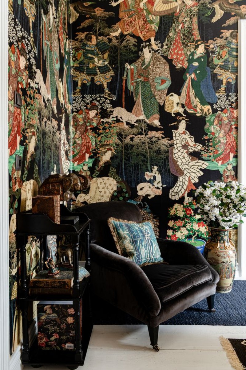 Picture of Samurai And Geisha - WP20653