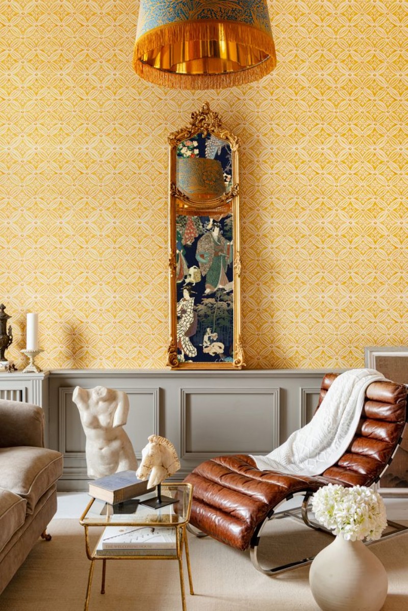 Bild på Kalamkari Citrus - WP30117