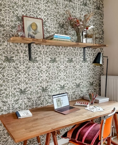 Bild på Celestial Palm Green - MUR-BASIC-Celpalmgr4