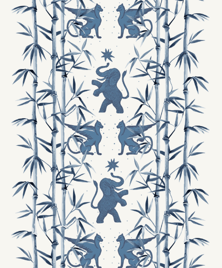 Bild på Eclectic Bamboo Blue - PW-Ecbamblue