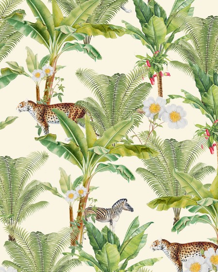 Picture of Flower Garden Wallpaper Mural 4mx2.80 - MUR-Flowergar-Basic-4*2.80