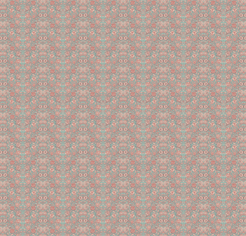 Picture of Indian Flower Turquoise - MUR-BASIC-Infloturquoise4