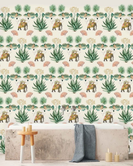 Picture of Jaipur Wallpaper Mural 4mx2.80 - MUR-Jaipur-Basic-4*2.80