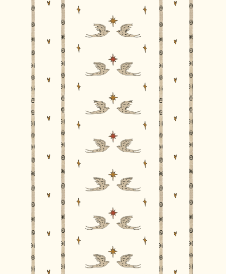 Picture of Lucky Pigeon Offwhite - PW-Luckypigeonoffwhite