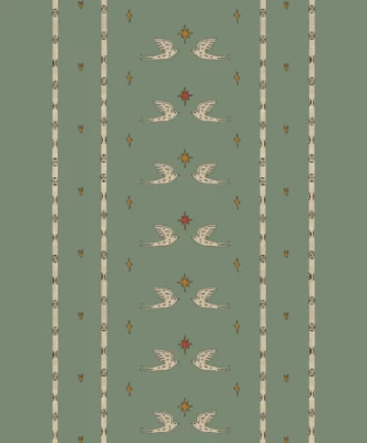 Bild på Lucky Pigeon Olive Green - PW-Luckypigeonolivegreen