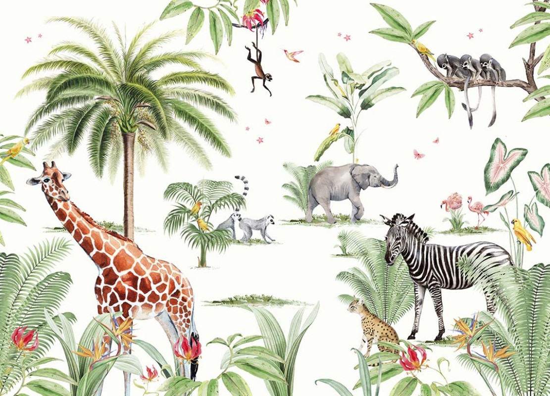 Bild på Marielle Smit Stevie Wallpaper Mural 4m *2.80 - Mur-Basic-MarStevie-4*2.80