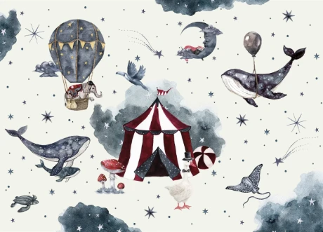 Bild på Milky way theatre Mural  - Mur-Basic-Milky-Way-4*2.80