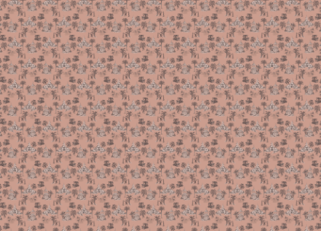 Bild på Oriental Teahouse Terra Pink - MUR-BASIC-Orteaterrapink4