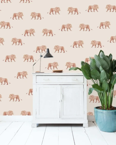 Picture of Safari King Mural - Mur-Basic-SafariKing-4*2.80