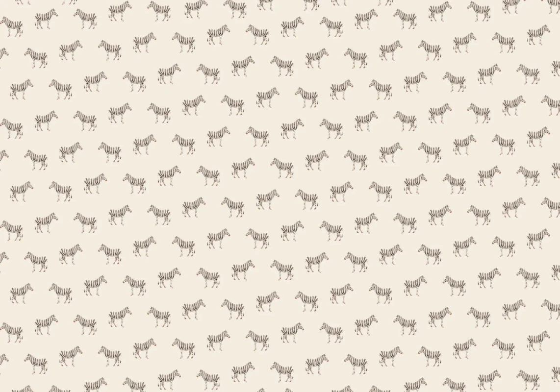 Picture of Safari Zebra Mural - Mur-Basic-SafariZebra-4*2.80