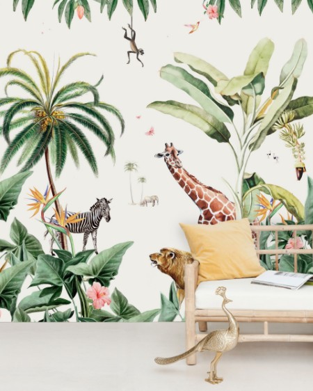 Picture of Sanny & Charlie Wallpaper Mural 4m *2.80 - MUR-Basic-S&C-4*2,80