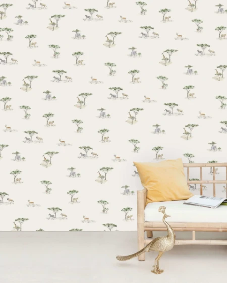 Picture of Savanna Mural - Mur-Basic-Savanna-4*2.80