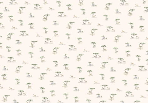 Bild på Savanna Mural - Mur-Basic-Savanna-4*2.80