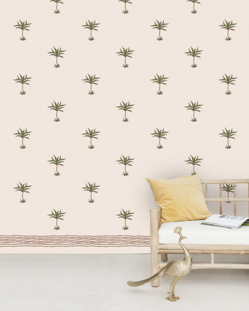 Picture of Subtle Palms  - Mur-Basic-Subtle-Palms-4*2.80