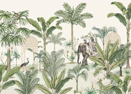 Bild på Sunday walk Mural  - Mur-Basic-Sunday-Walk-4*2.80