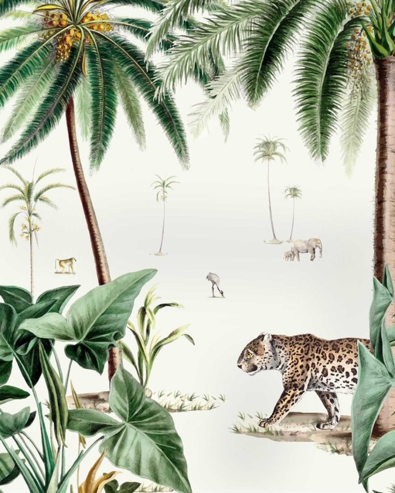 Picture of Walk in the Park Wallpaper Mural 4m *2.80 - MUR-Walk-Basic-4*2.80