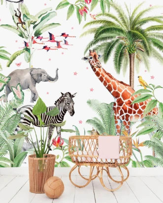 Bild på Yuki Mural - Mur-Basic-Yuki-4*2.80