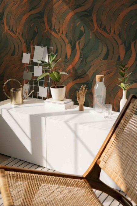 Picture of Crop Fossils Terracotta - A00127N