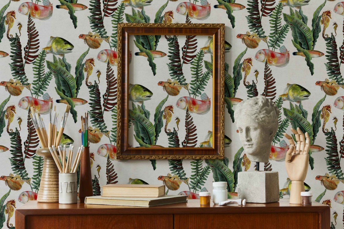 Picture of Bank of Fish Swan - 9500020N