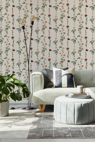 Bild på Climbing Flowers Linen - 9500060N