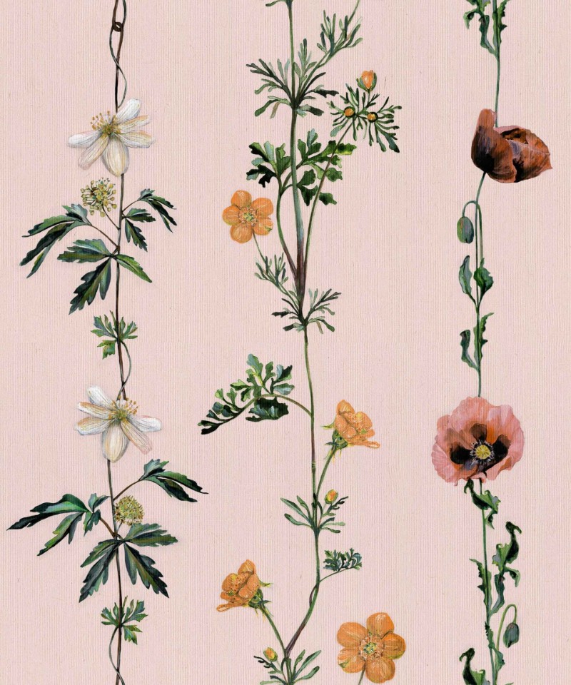 Picture of Climbing Flowers Pink - 9500061N