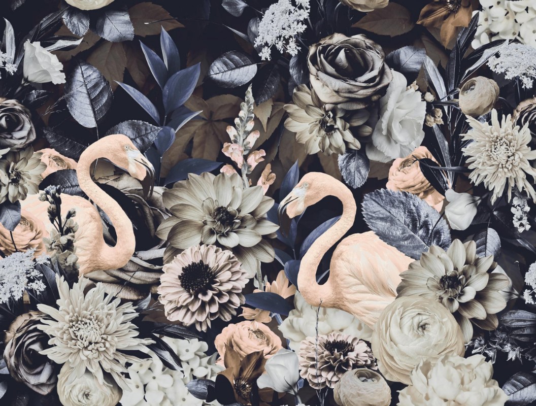 Picture of Flamingo Garden No4