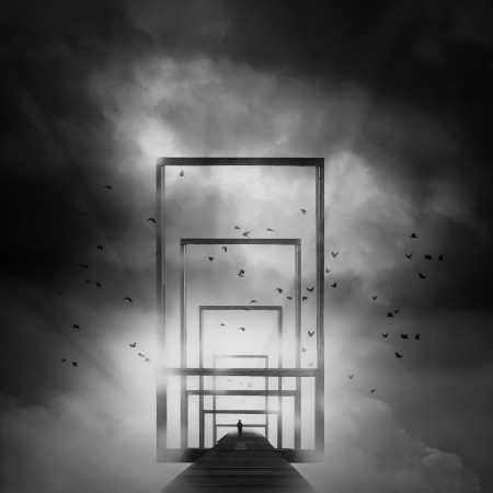 Through the gates... photowallpaper Scandiwall