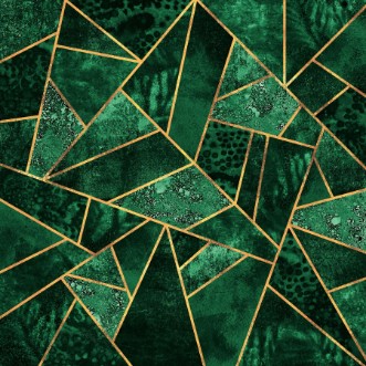 Deep Emerald photowallpaper Scandiwall