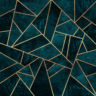 Deep Teal Stone photowallpaper Scandiwall